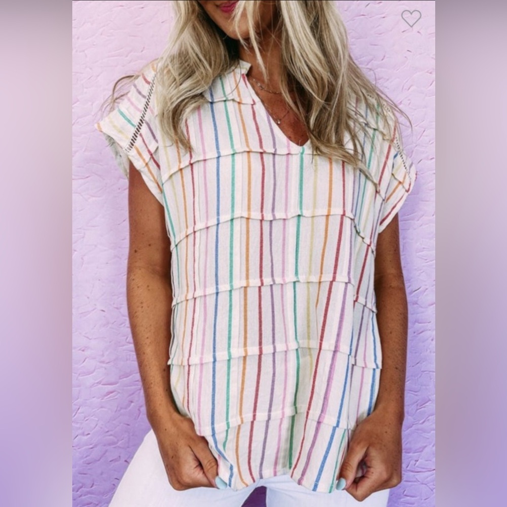 NWT Private Label Blouse Size L